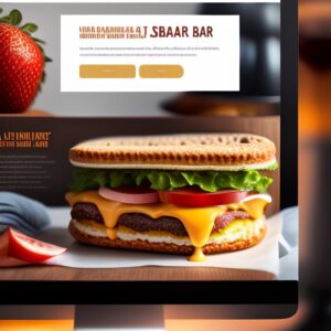 Full website landing page for a retail snack bar (1)