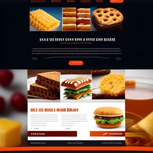 Full website landing page for a retail snack bar (3)